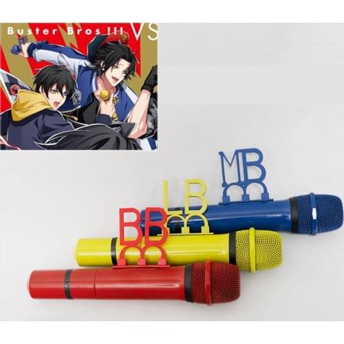 Division Rap Battle Hypnosis Mic DRB Yamada Ichiro Amemura Ramuda Iruma Jyuto Cosplay Microphone Anime Costume Accessories Props
