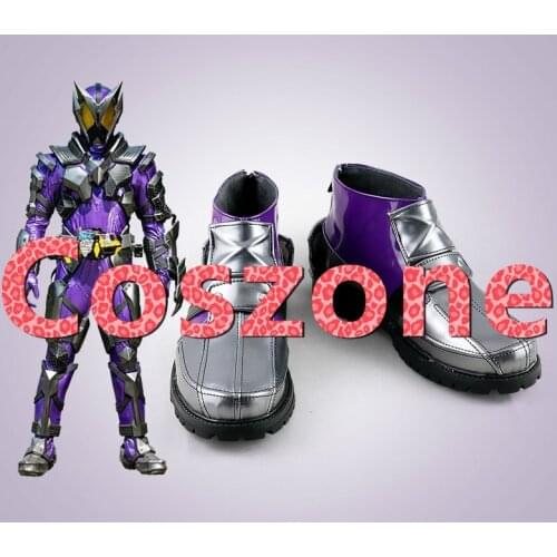 Kamen Rider Horobi Cosplay Shoes Boots Masked Rider Zero-One Halloween Carnival Cosplay Costume Accessories