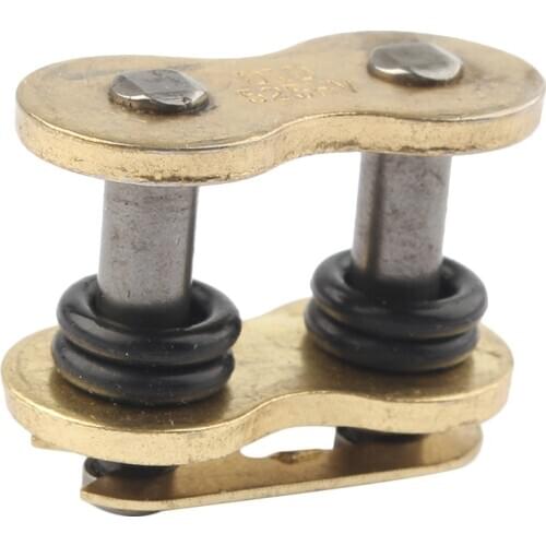 Motorcycle 525HV Master Chain Connector Link O-rings Gold for Honda KTM 1pc