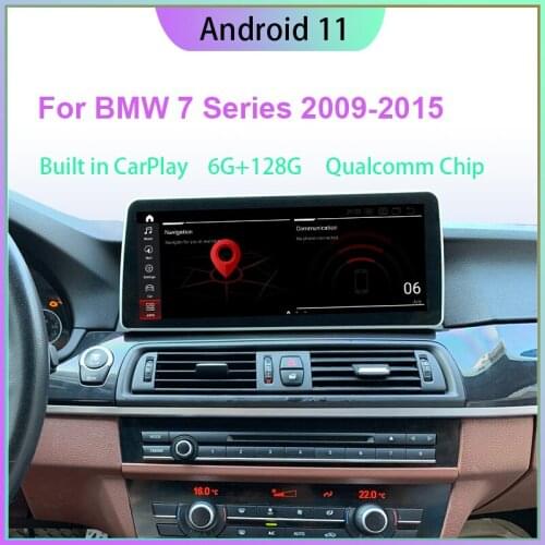 10.25” Qualcomm Android 10 Stereo Head Unit for BMW 7 Series F01/F02/G11 CCC/CIC/EVO 2011-2020 with CarPlay Auto GPS Navigation