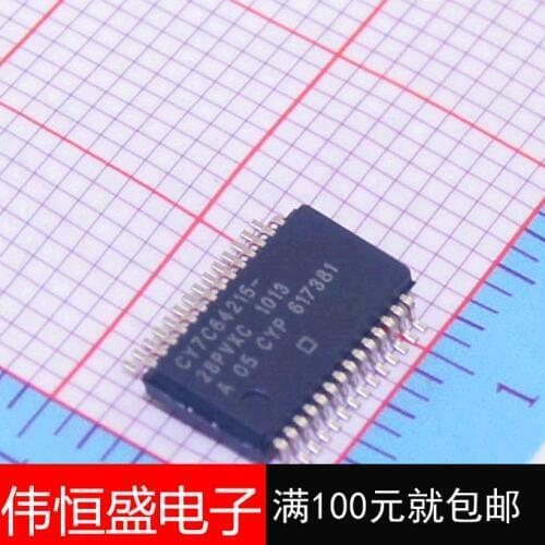 100% New&original CY7C64215-28PVXC SSOP28