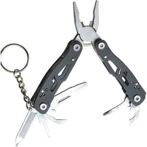 11 In One Hand Tool Screwdriver Mini Portable Stainless Multitool Fold Pocket Folding Knife Pliers Outdoor Tools