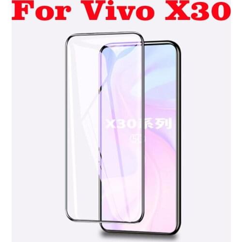 3D Full Glue Tempered Glass For Vivo X30 Full Screen Cover Screen Protector Explosion proof Film For Vivo X30