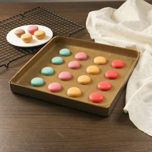 M7DF 5pcs Reusable Baking Mat Non Stick Sheet Heat Resistant BBQ Grill Cake Pastry