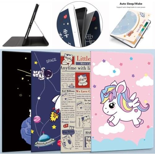Coque Case for iPad 1 2 3 4 mini 5 2019 Covers Cute Cat Case Fundas for iPad 2018 9.7 5 6 /ipad 2/3/4 Case for iPad Air 2 kids