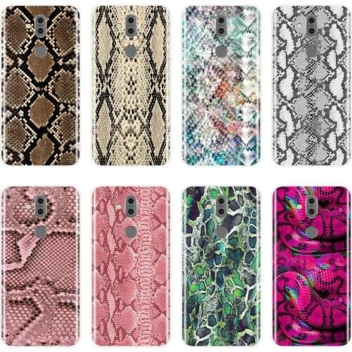 Back Cover For Nokia 7.1 6.1 5.1 3.1 2.1 Luxury Snake Skin Snakeskin Soft Silicone Phone Case For Nokia 7.1 6.1 5.1 3.1 2.1 Plus