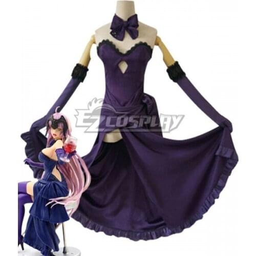 Fate Grand Order FGO Ruler Jeanne D'Arc Alter Holy Night Dinner Party Long Dress Evening Ball Dress Adult Cosplay Costume E001