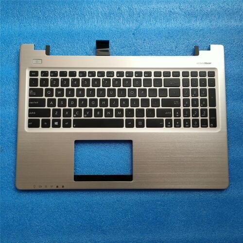 New English Laptop Keyboard for Asus K56 k56C K56CA K56CB K56CM A56 A56C S56 S56C English Keyboard Palmrest Cover