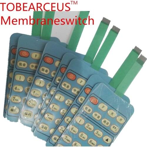 CustomMembrane Switch Matrix Array Keypad Keyboard Control Panel Microprocessor Keyboard Controller for Arduino 5