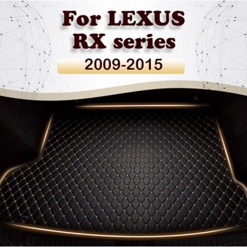 Car trunk mat for LEXUS RX series 2009 2010 2011 2012 2013 2014 2015 Cargo Liner Carpet Interior Parts Accessories Cover