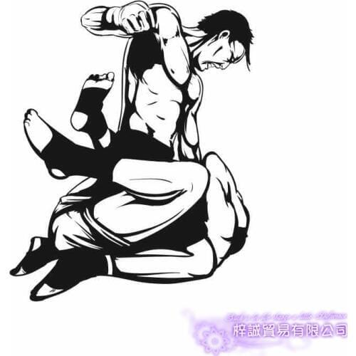 Boxing Club Taekwondo Karate Sticker Kick Play Car Decal Free Combat Posters Vinyl Striker Wall Decals Decor