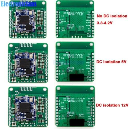 QCC3031 APTXHD Audio AUX lossless Music Hifi Bluetooth 5.0 Receiving Board TPA6132A2 Car Audio Amplifier Board Receiver Module