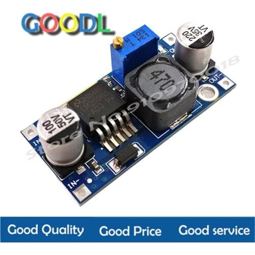 Módulo regulador de fuente de alimentación de alta calidad, 3A, ajustable, DCDC, LM2596, XL6009, entrada de 4V-35V, salida de 1