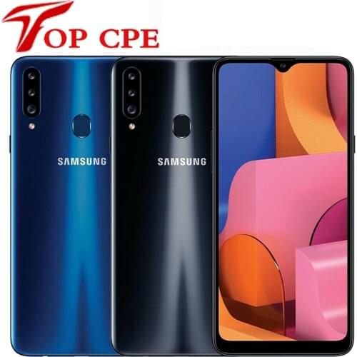 Samsung Galaxy A20s A207F/DS Dual Sim Global Version RAM 3GB ROM 32GB Mobile Phone Octa Core 6.5" 3 Camera Fingerprint Cellphone