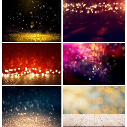 SHUOZHIKE Vinyl Custom Photography Backdrops Prop Glitter Facula Light Spot Theme Photography Background 21318TTU-14