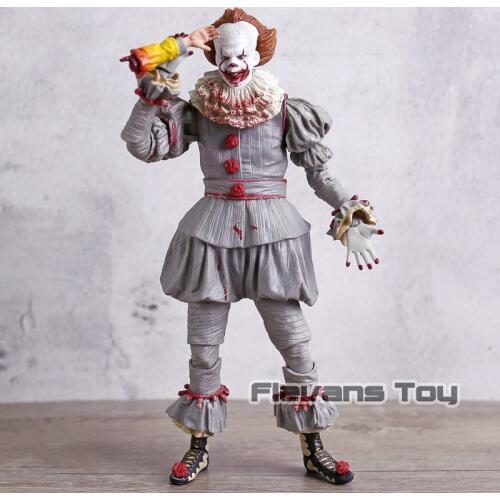 Stephen Kings 2017 The Clown Pennywise PVC Action Figure Moveable Model Toy Figurine Collection