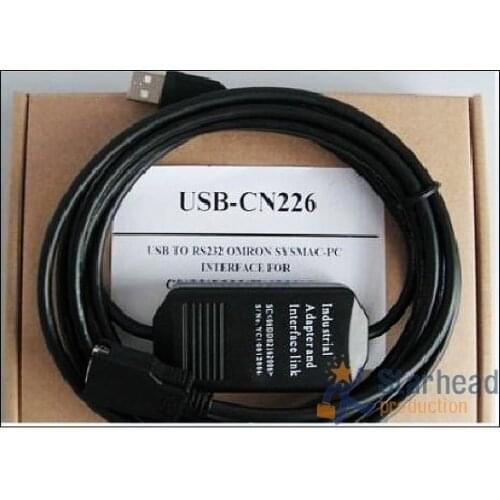 USB-CN226 CS1W-CN226 PC-CN226 cable for Omron CS/CJ CQM1H CPM2C series PLC