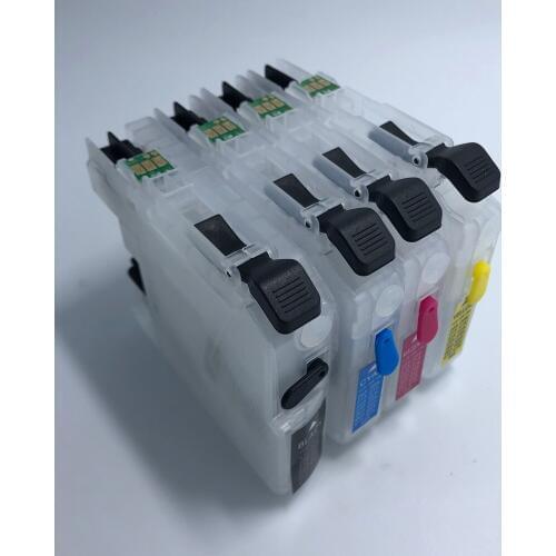 YOTAT 1set Refillable ink cartridge LC263 LC 263 for Brother DCP-J562DW MFC-J480DW MFC-J680DW MFC-J880DW printer