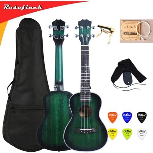 23 Inch Ukulele Concert Mini Guitar Mahogany Guitar With Bag Capo Belt Selection Gift Hawaii Ukulele UK2329A