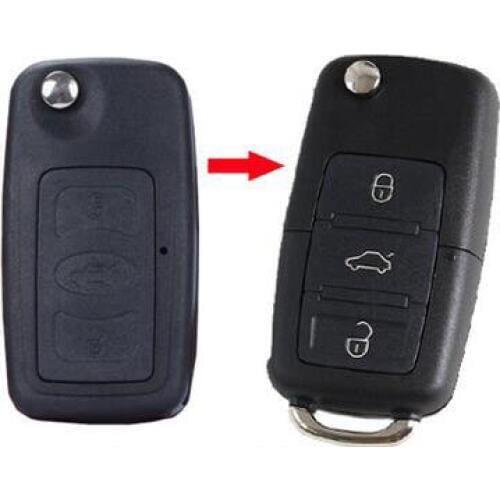 3 Buttons Modified Flip Folding Remote Key Case Shell For Greatwall C30 C20 C20R Lingao Key Fob Cover