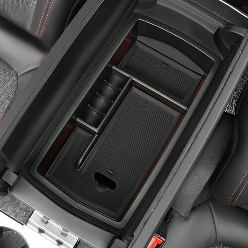 Central Console Storage Box Fit For Peugeot 3008 5008 GT 2017-2020 Arm Rest Storage Bin Front Door Storage Box Container Holder