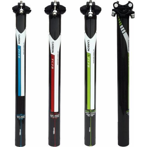 FCFB FW 3K seatpost carbon Mountain Road Bike Seat Post 27.2/30.8/31.6*350/400mm free shipping