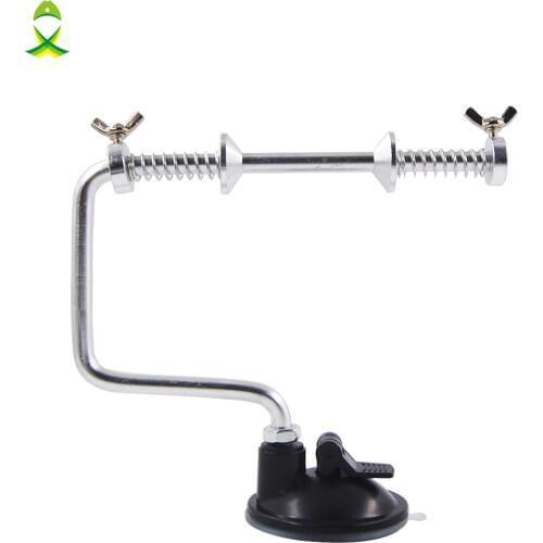 JSM Aluminum Portable Fishing Line Winder Reel Spool Spooler System Tackle Tool Suction Cup Sea Carp Fishing equipment