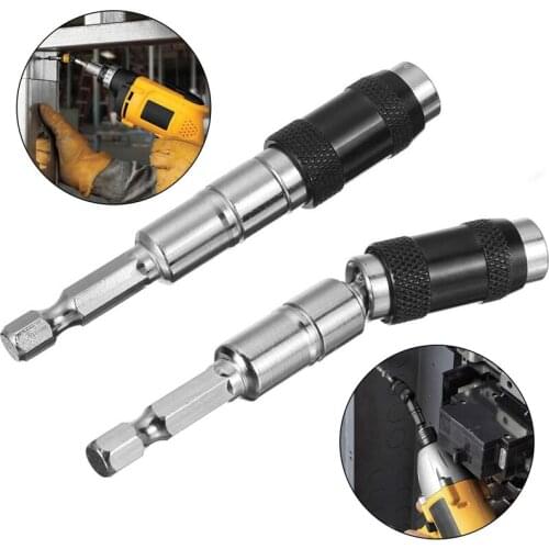 Magnetic Screw Drill Tip Drill Screw Tool Locking Bit Holder Drive Guide Drill Bit Pivot Drill