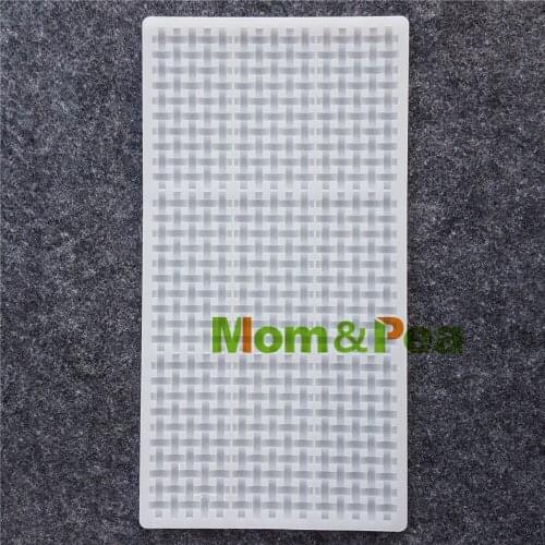 Mom&Pea CX135 High Quality 9 Rectangles Silicone Mold Chocolate Mold Cake Decoration