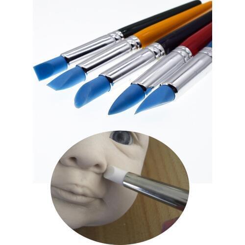 Soft Head Rubber Shaper Pen Polymer Clay Tools hobby model tools Colour Shaper Kids Paint Set art supplies ceramic tools 10mm