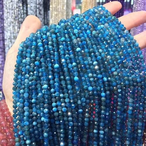 Wholesale Small Beads Natural Stone Beads Pyrite 2 mm Section Loose Beads for jewelry making DIY necklace bracelet accessories