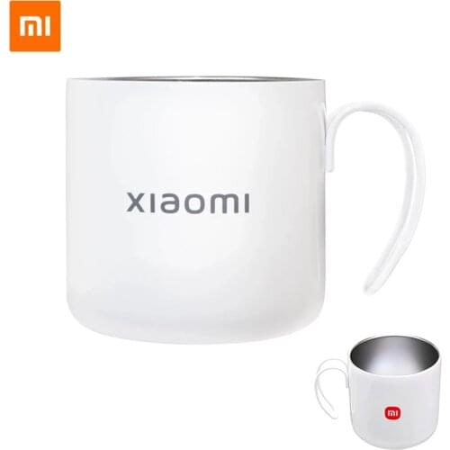 Original Xiaomi Stainless Steel 400mL Coffee Mug Milk Tea Cups for Home Office Travel Nordic Industrial Style