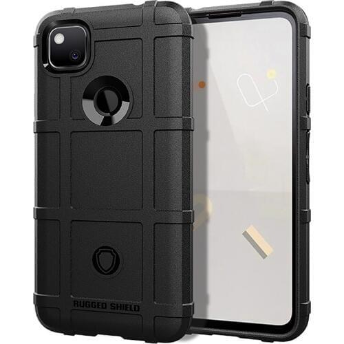 Soft Silicone Rugged Shield Case Armor Hybrid Matte Cover Anti Knock Shell For Google Pixle 4A 5G 4A 4 XL 4 XL 3 XL 3A XL