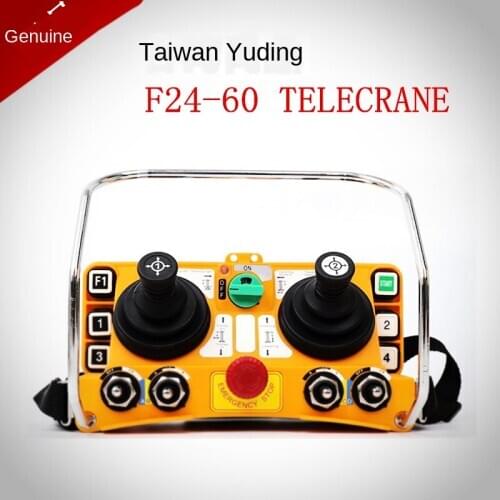 Telecrane Taiwan Yuding rocker F24-60 TX tower crane double beam gantry crane driving wireless remote control