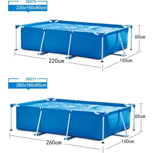 Tube Rack Swimming Pool Thickened Adult Swimming Pool Children Baby Paddling Pool Swimming Pool XE