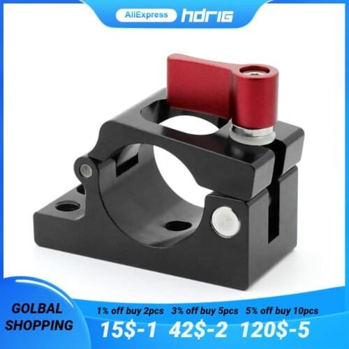 HDRIG Monitor Tube Clamp Adapts to 25-27mm Tube Aluminum Alloy Bracket for DJI Ronin M Accessories Tube Clamp For Photo Studio