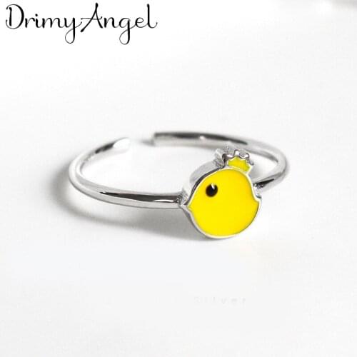 Bohemian Vintage Silver Color Bird Rings For Women Men Engagement Rings Girls Party Gifts Anillos 2020