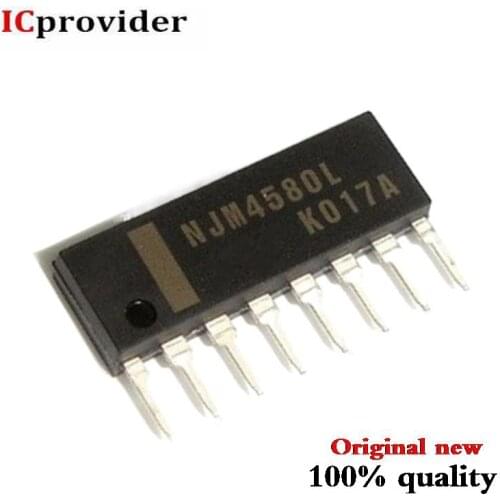 100pcs/lot NJM4580L NJM4580 SIP-8 best quality IC
