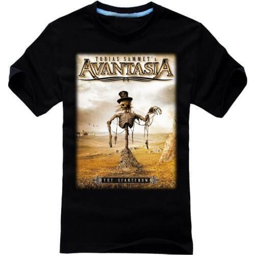 6 designs Avantasia camiseta Rock Brand Skull shirt 3D skateboard mma fitness Hardrock heavy Metal streetwear Ropa Mujer