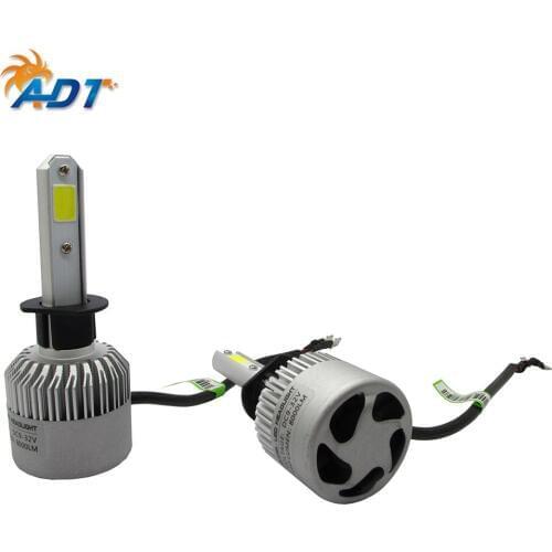 Autodragons Hight Quality S2 Led H1 H3 H4 H7 H9 H13 880 881 9004 9005 9006 6000K Led Bulbs For Cars Cob Car Headlight Bulb
