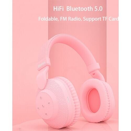 New Arrival Wireless Headphones Bluetooth 5.0 Headset Foldable Headphone Adjustable Earphones With Mic For phone Pc Laptop Game
