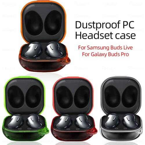 Case For Samsung Galaxy Buds Live/Pro Earbuds Safety Cover on samsun glaxy budspro Hard PC Full Cover Protective Coque Shell