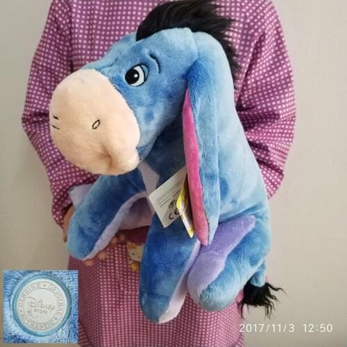 Disney Hundred Acre Wood Edward Pooh Bear Friends Eeyore Doll Donkey Plush Toys Birthday Gifts