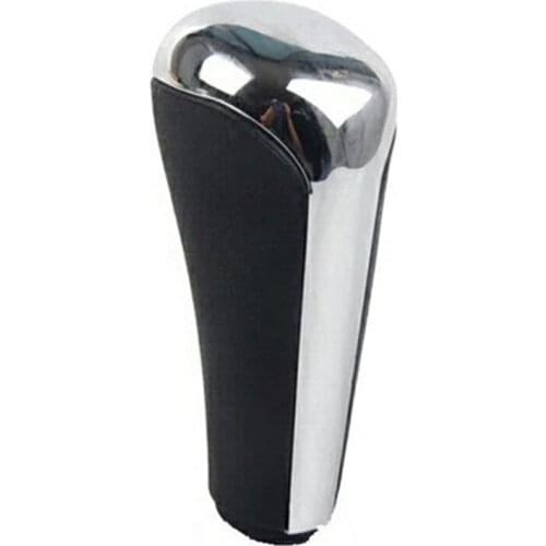 Chrome ABS Auto Gear Shift Knob For Peugeot 206 207 307 308 408 508 2008 301 For Citroen C2 C3 C4L C5 Picasso Elysee C-Triomphe
