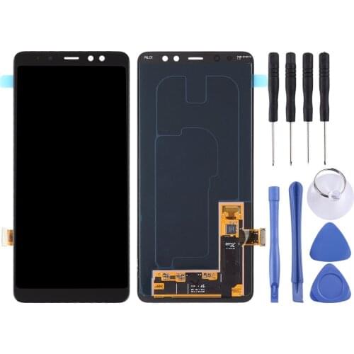 IPartsBuy for Galaxy A8+ (2018) / A730 Original LCD Screen and Digitizer Full Assembly