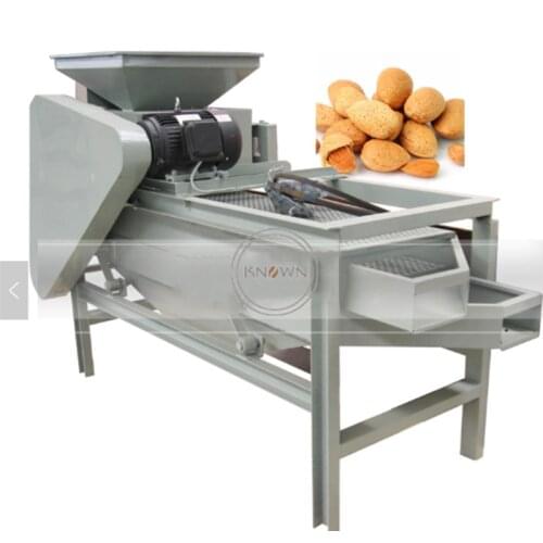 Commercial Almond Shelling Separator Machine Hazelnut Husking Walnut Cashew Peeling Machine Nut Apricot Kernel Cracking Machine