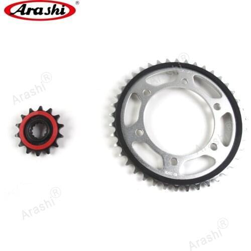 Arashi Motorcycle Drive Sprocket Kit For KAWASAKI Z400 / ER400 2019 2020 Z 400 Gear Chain Sprocket Front 14T Rear 41T