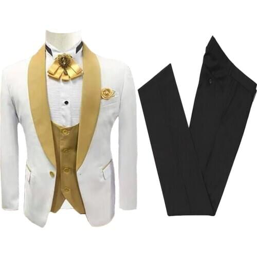 Men suit Wedding Suits Slim Fit Tuxedo Groom Groomsman best man terno masculino slim fit jacket pant vest mens suits with pants