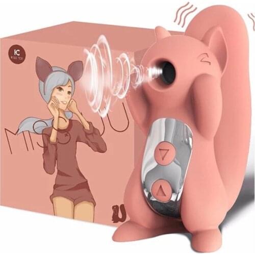 New 10 Frequency Squirrel Sucking Vibrator Oral Sex Nipple Clitoris Sucker Stimulator Body Massager Sex Toys For Women Sexy Shop