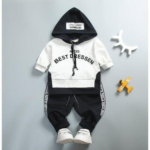 2017 new children clothing baby boy autumn long sleeves clothing set t-shirt+pants 2 pcs for 0-3 years old baby boy clothes